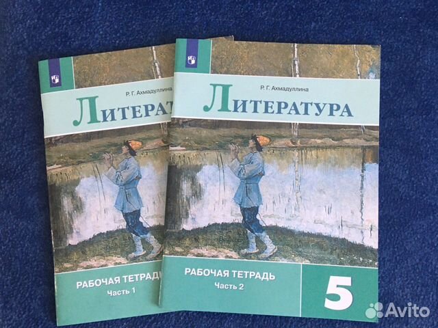 Рабочая тетрадь по литературе(2 части) 5 класс