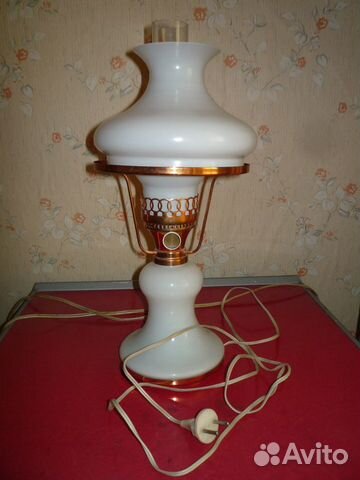 Лампа настольная СССР 1979 год