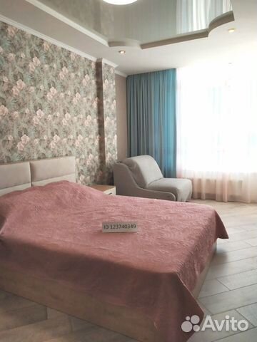 

1-к. квартира, 37 м², 2 кровати
