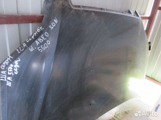 Капот chevrolet aveo t250