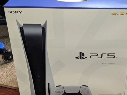 Коробка от playstation 5