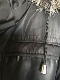 Теплый фирменный пуховик motor jeans