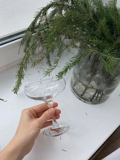 Фужеры-блюдца для шампанского / коктейля