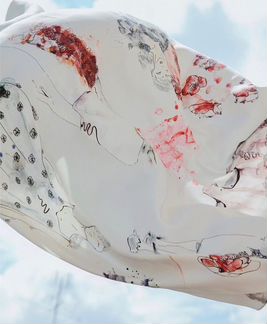 Шёлковый платок Ruban