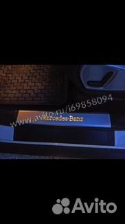 Накладки с подсветкой Mercedes для GL class X164