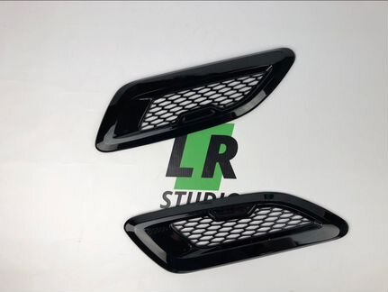 Жабры накладки на капот evoque