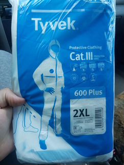 Комбинезон защитный tyvek 600+ plus, тайвек, тувик