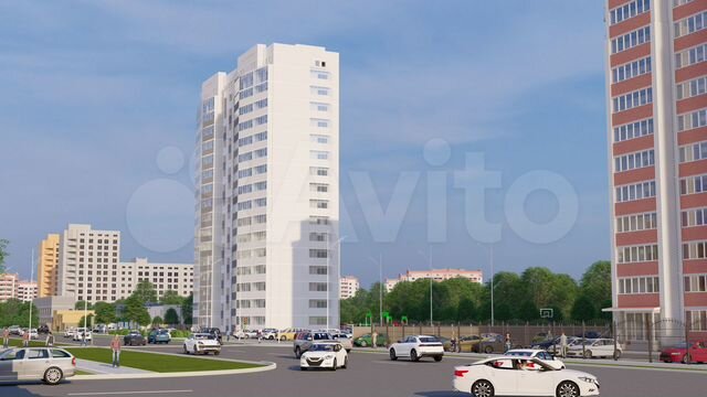 2-к. квартира, 55,2 м², 11/16 эт.