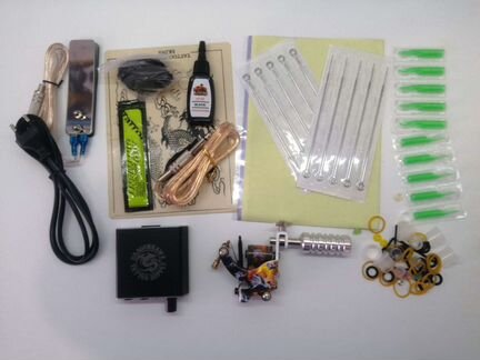 Набор для тату новый dragonhawk машинка