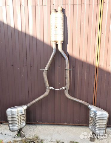 Глушитель основной Mercedes W212