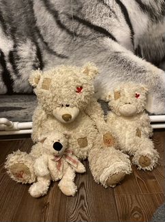 Плюшевый мишка тедди коллекции и зайцы