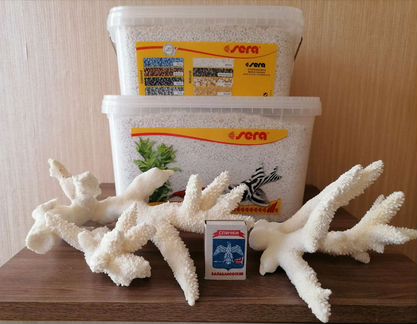 Грунт Sera, натуральный коралл