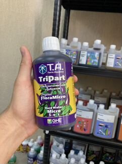 Удобрения ghe T.A. tripart flora micro HW (flora m