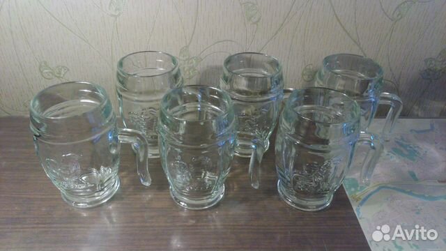 Пивные кружки Velkopopovicky Kozel, пивные бокалы