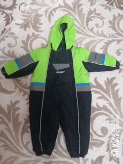 Детский зимний комбинезон на мальчика 80см 12 мес