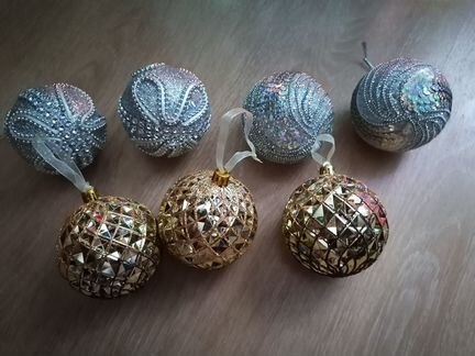 Шары елочные