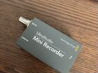 Blackmagic UltraStudio Mini Recorder + thunderbolt