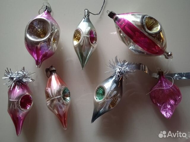 Елочные игрушки СССР