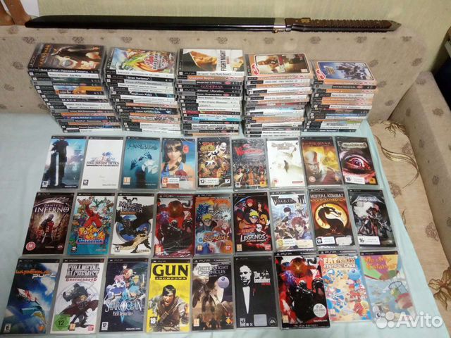 Диски на PSP лицензионные