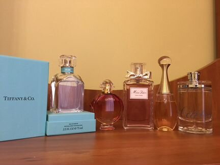 Парфюмерия Tiffany Dior PacoRabanne Cartier