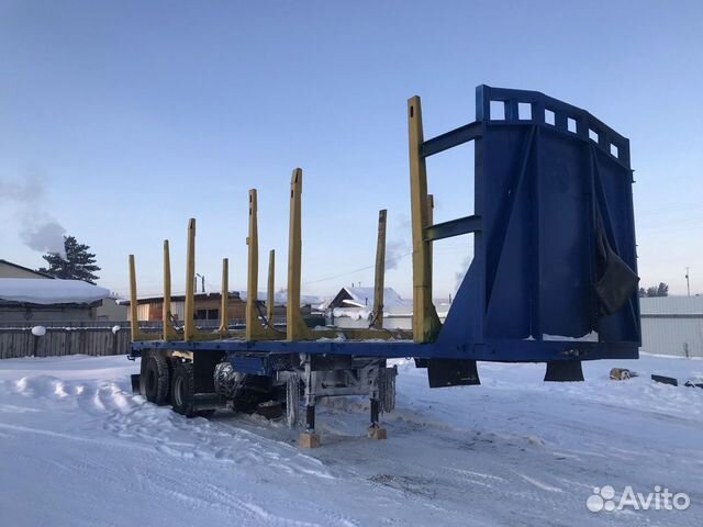 Полуприцеп маз лесовоз