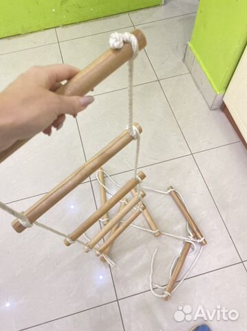 Лестница подвесная верёвочная