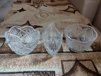 Хрустальные салатницы
