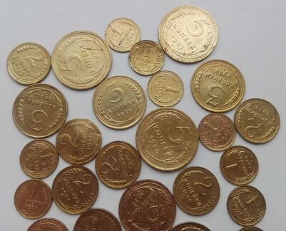 Монеты ранних советов