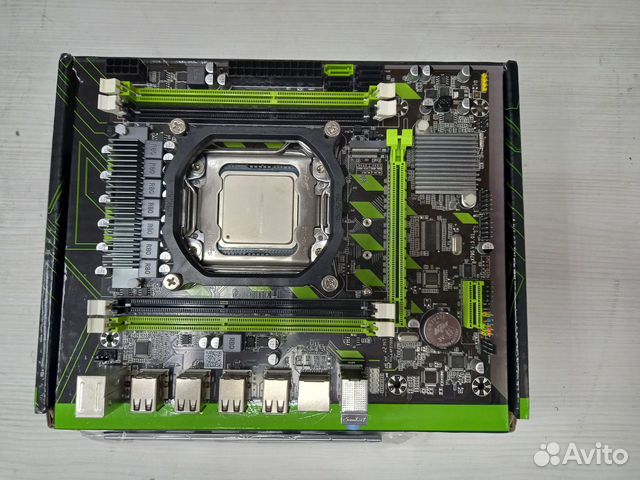 Связка 20 ядер E5-2660V2 3,0Ghz Tb+матьX79