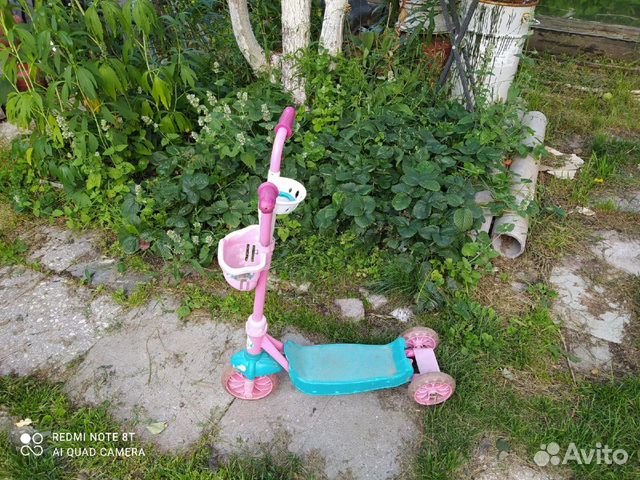 Самокат детский трехколесный