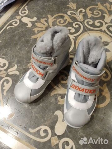 Лыжные ботинки детские