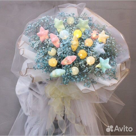 Светодиодные фигуры для букетов