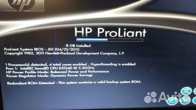 Сервер Hp Proliant dl120 g7