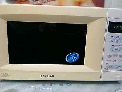 Микроволновая печь Samsung с грилем рабочая