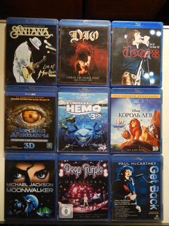 Blu-Ray - диски: наше кино, фильмы, музыка, 3D