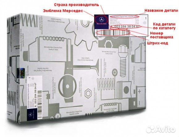 Как отличить оригинальные запчасти мерседес
