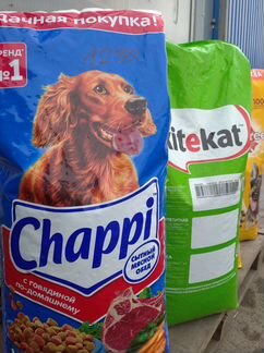 Корм для собак chappi kitekat pedigree friskies 15