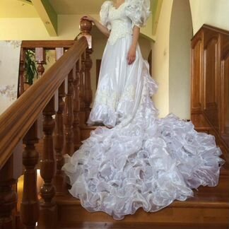 Винтажные свадебное Платье