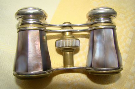 Антикварный театральный бинокль, Германия