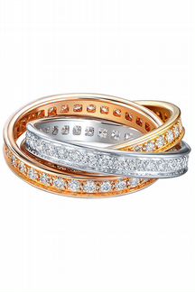 Кольцо Cartier Trinity de Ring B4075100
