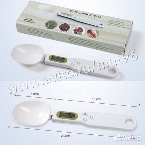 Мерная ложка с электронным табло