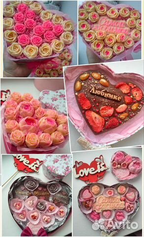 Сладкий букет/шоколадные розы