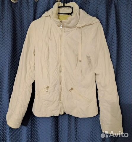 Куртка белая демисезонная