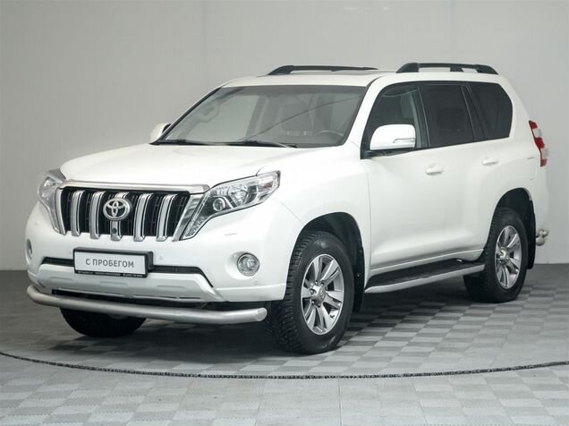 Toyota Land Cruiser Prado 2015 White