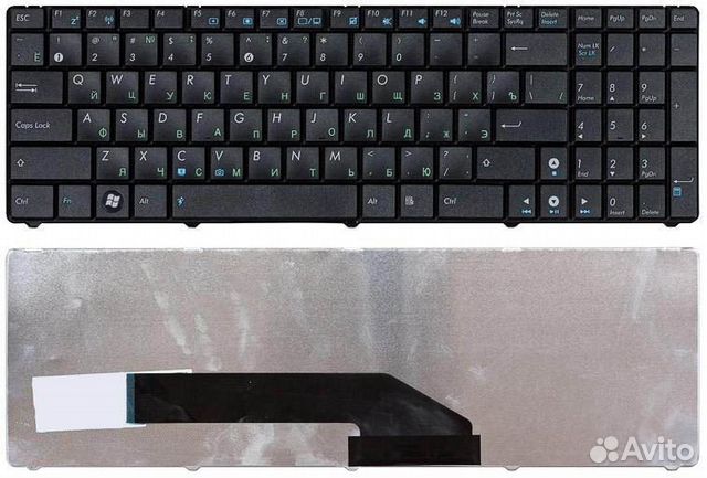 Клавиатура Asus K50 K60 K70 черная