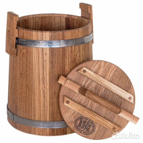 Дубовая кадка 10 литров