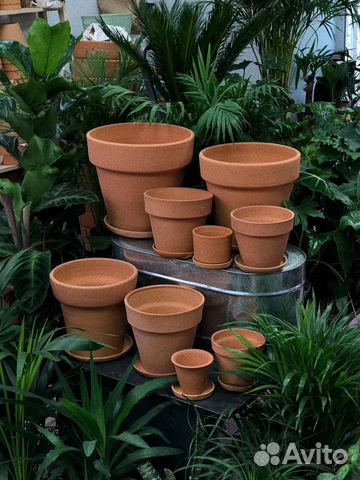 Горшки глиняные