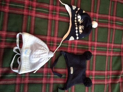 Шапки для мальчика р42-44,40-42