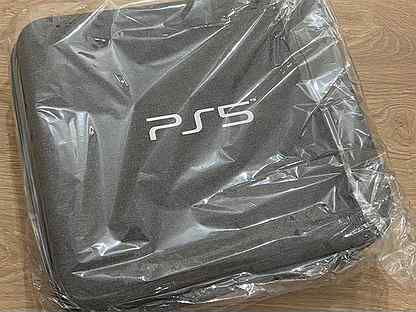 Кейс сумка для PS 5 серая