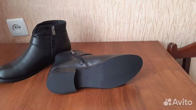 Новые зимние кожаные ботинки на цегейке р 37 (Турц
